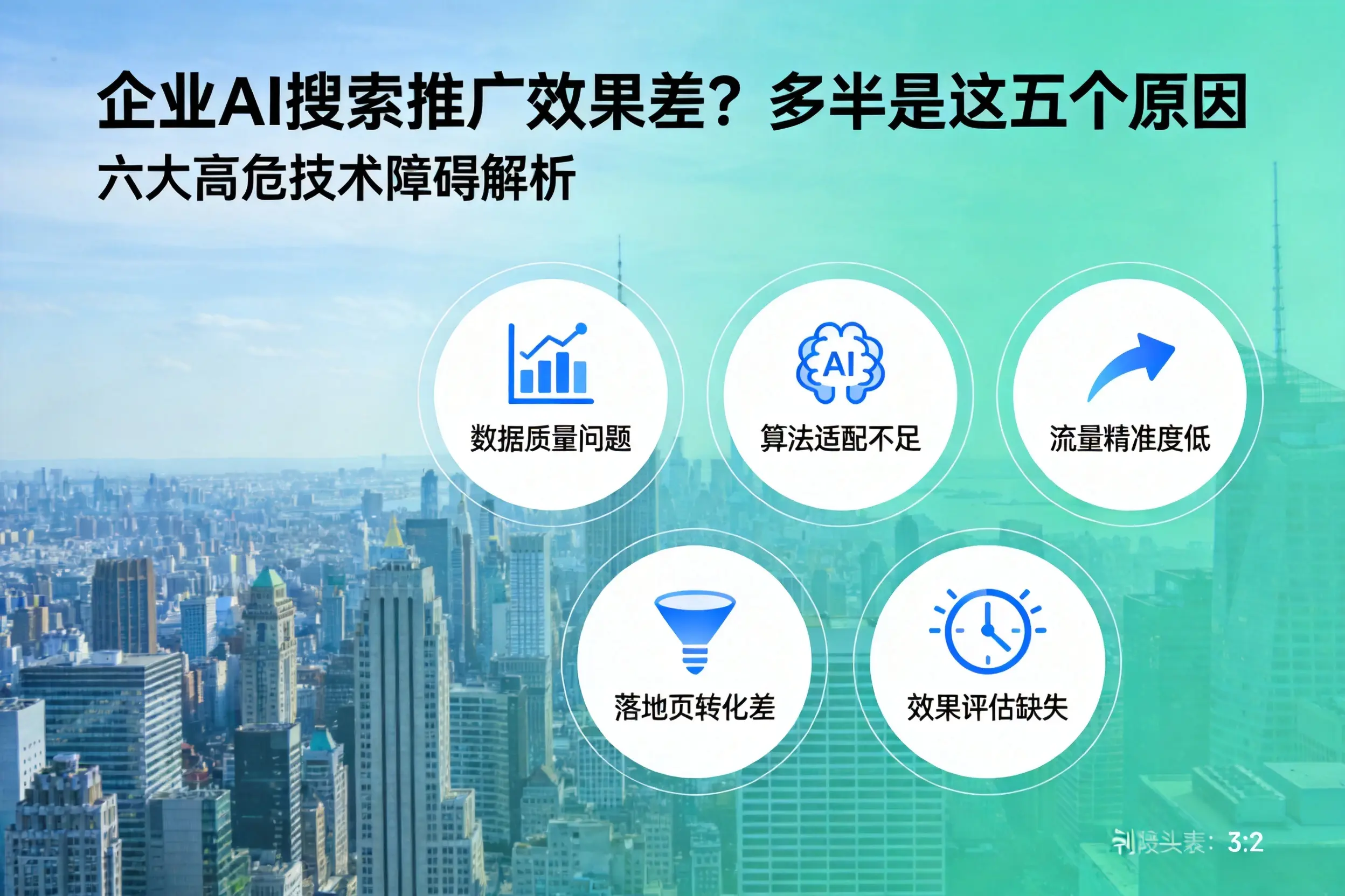 米脂企业AI搜索推广效果差?多半是这五个原因